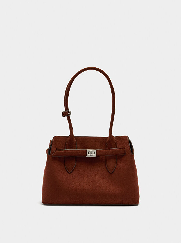 Kemerli Tote Çanta