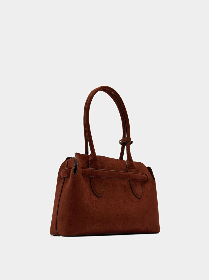 Kemerli Tote Çanta