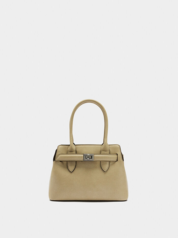 Kemerli Tote Çanta