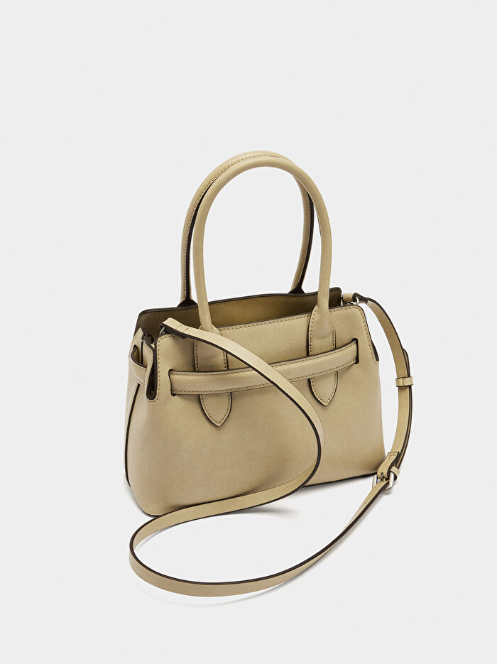 Kemerli Tote Çanta