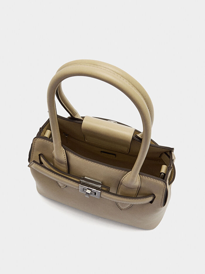 Kemerli Tote Çanta
