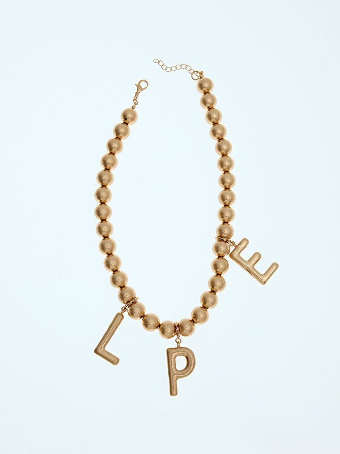 Boncuklu Kısa Kolye