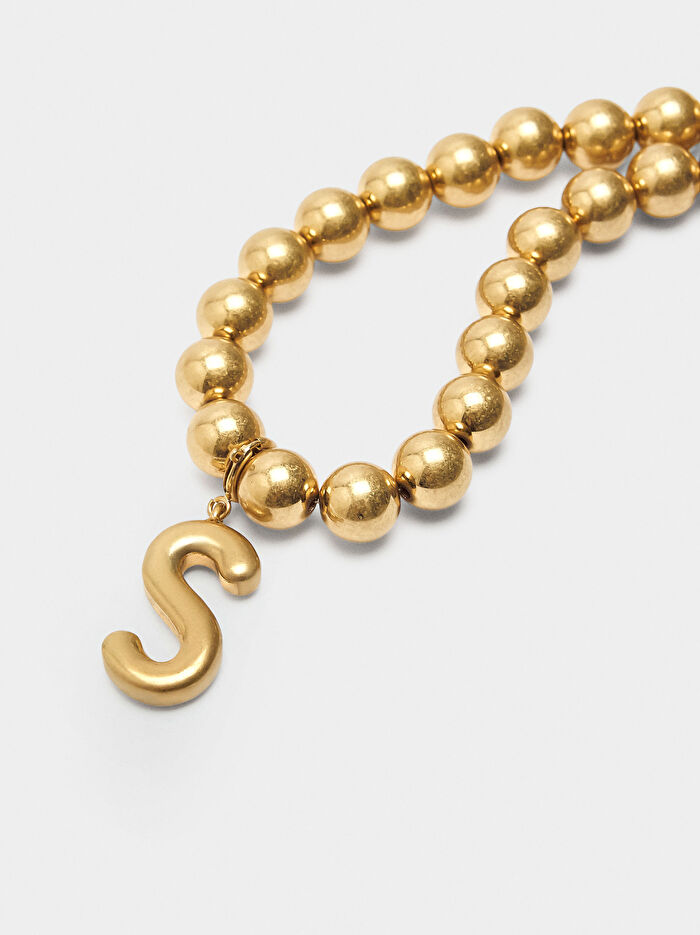 Boncuklu Kısa Kolye