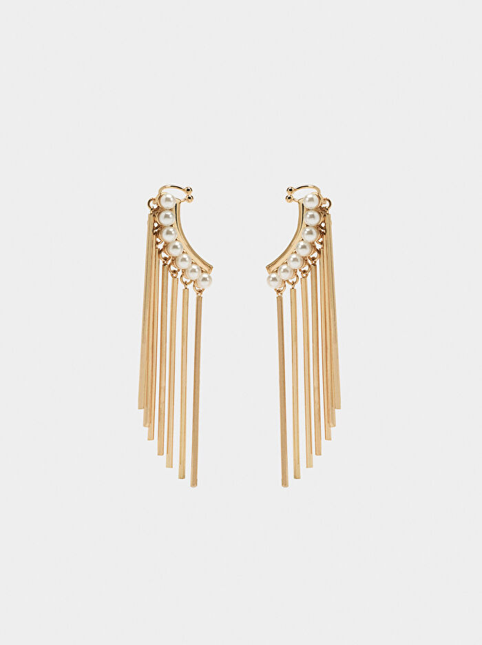 İnci ve Barlı Küpe