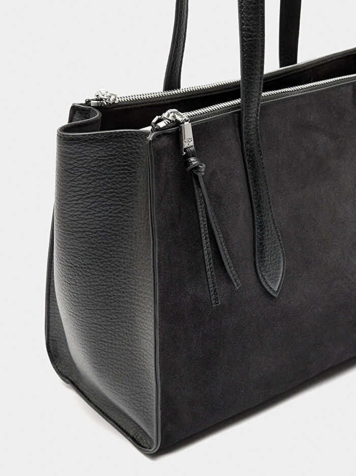 Deri 13 İnç Laptop Çantası