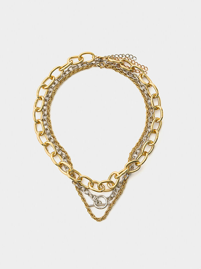 Bağlantılı Kolye Seti