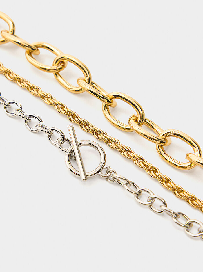 Bağlantılı Kolye Seti