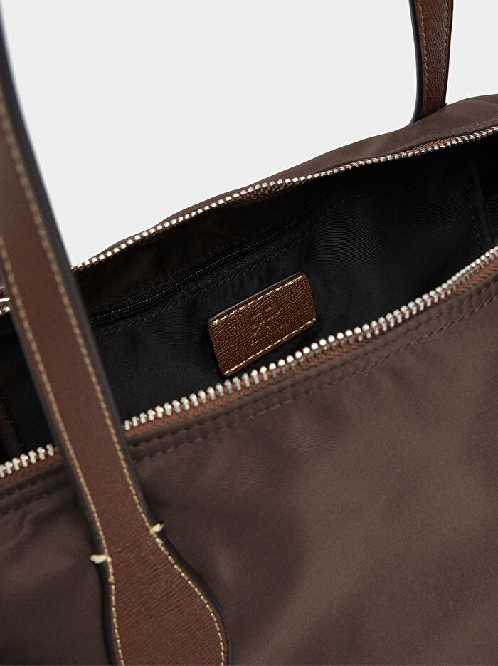 Teknik Kumaş Shopper Çanta L