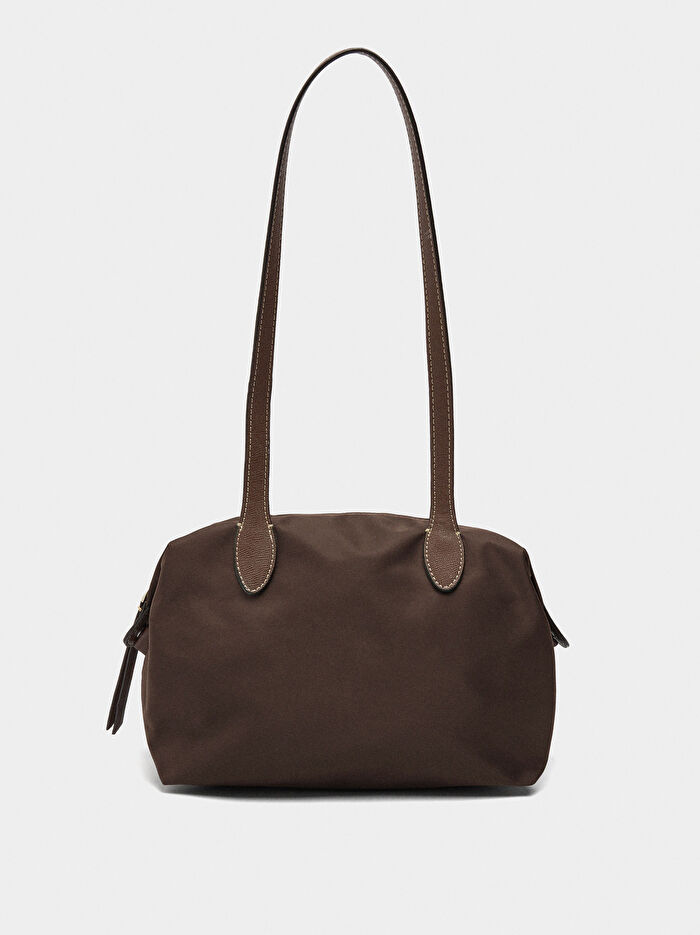 Teknik Kumaş Shopper Çanta S