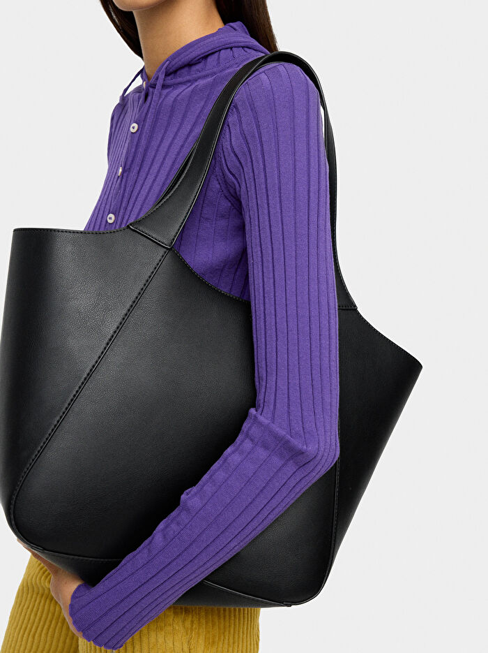 İçi Çıkarılabilir Shopper Çanta