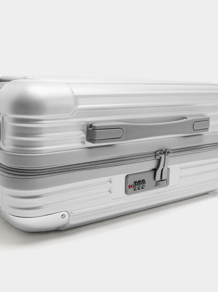 Çıkarılabilir Tekerlekli Dokulu Valiz S