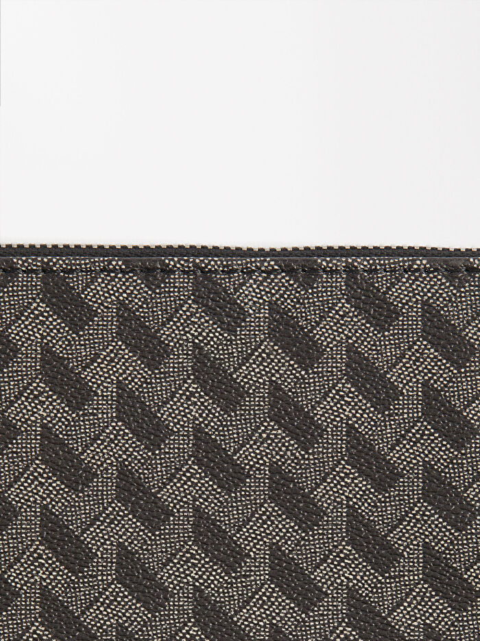 Desenli Shopper Çanta