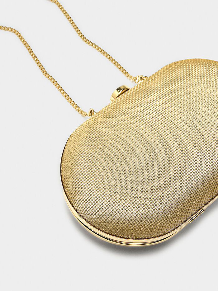 Oval Parti Çantası