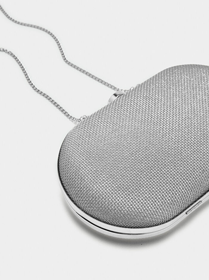 Oval Parti Çantası