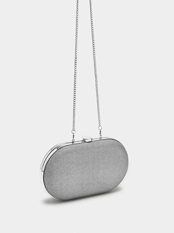 Oval Parti Çantası