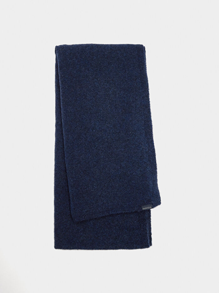 Kenarları Nervürlü Düz Eşarp