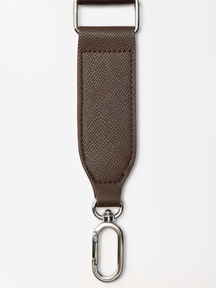 Desenli Teknik Kumaş Tote Çanta