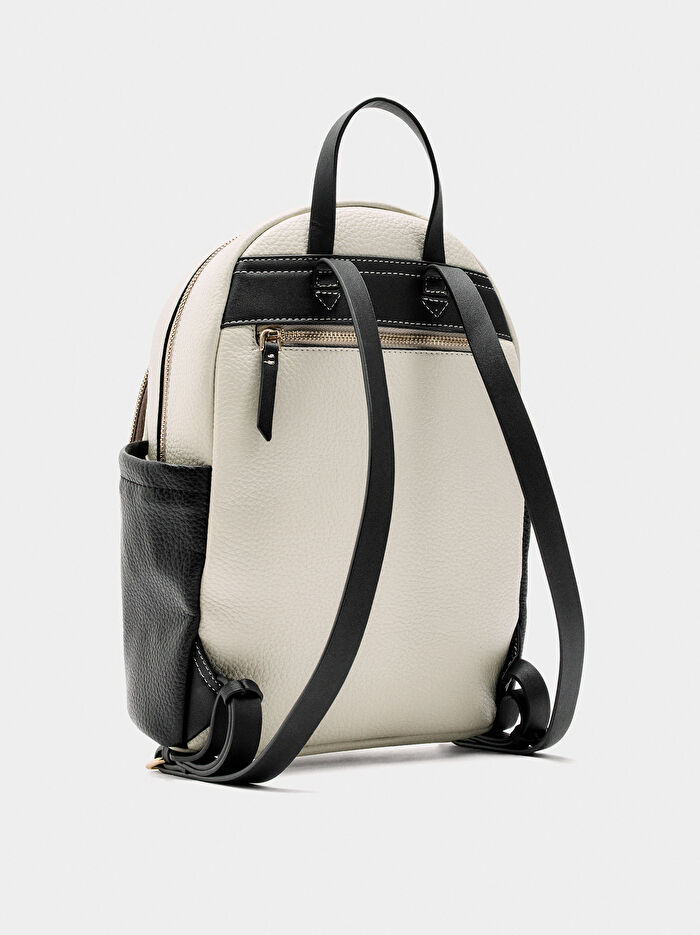 Renkli Blok Sırt Çantası