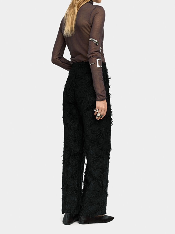 Pamuklu Dokulu Pantolon