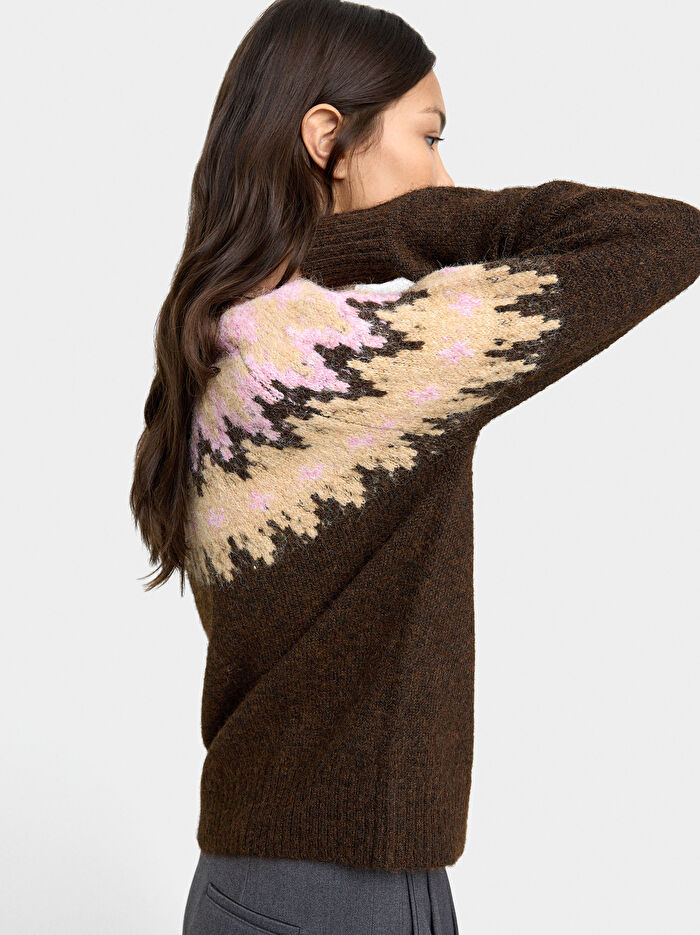 Jakarlı Örme Kazak