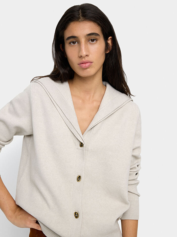 Çift Yakalı Hırka