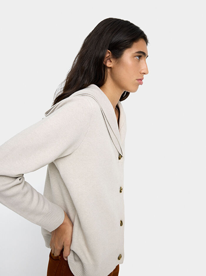 Çift Yakalı Hırka