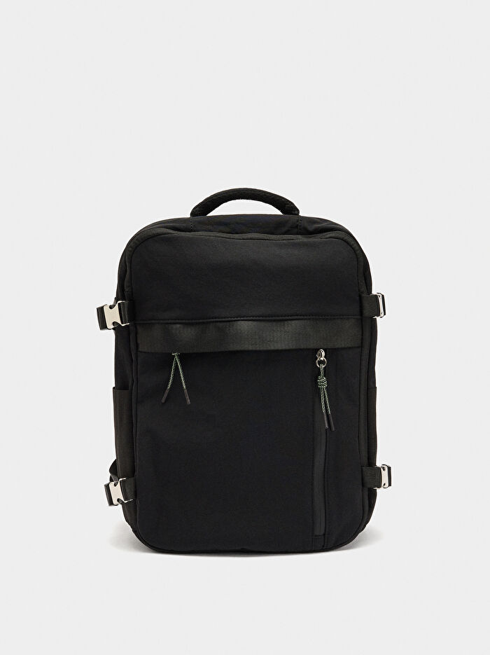 Teknik Kumaş Uzatılabilir Kabin Sırt Çantası