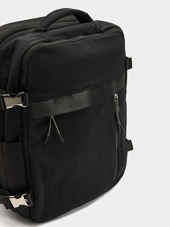 Teknik Kumaş Uzatılabilir Kabin Sırt Çantası