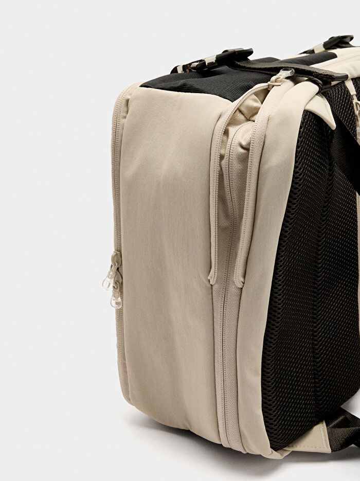 Teknik Kumaş Uzatılabilir Kabin Sırt Çantası