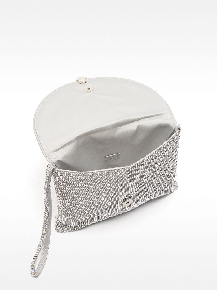 File Kumaş Parti Çantası