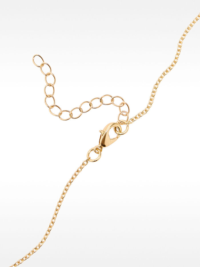 Zirkon Taşlı Kısa Kolye