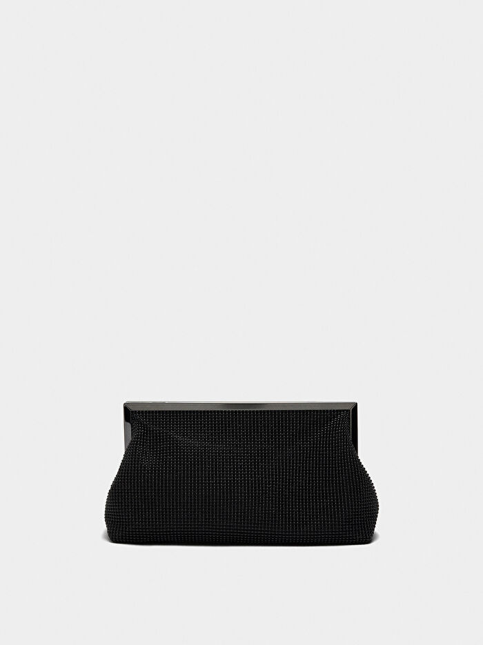 File Kumaş Parti Çantası