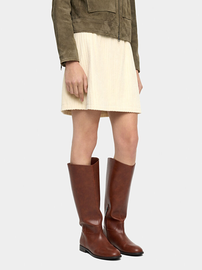 Kısa Topuklu Çizme