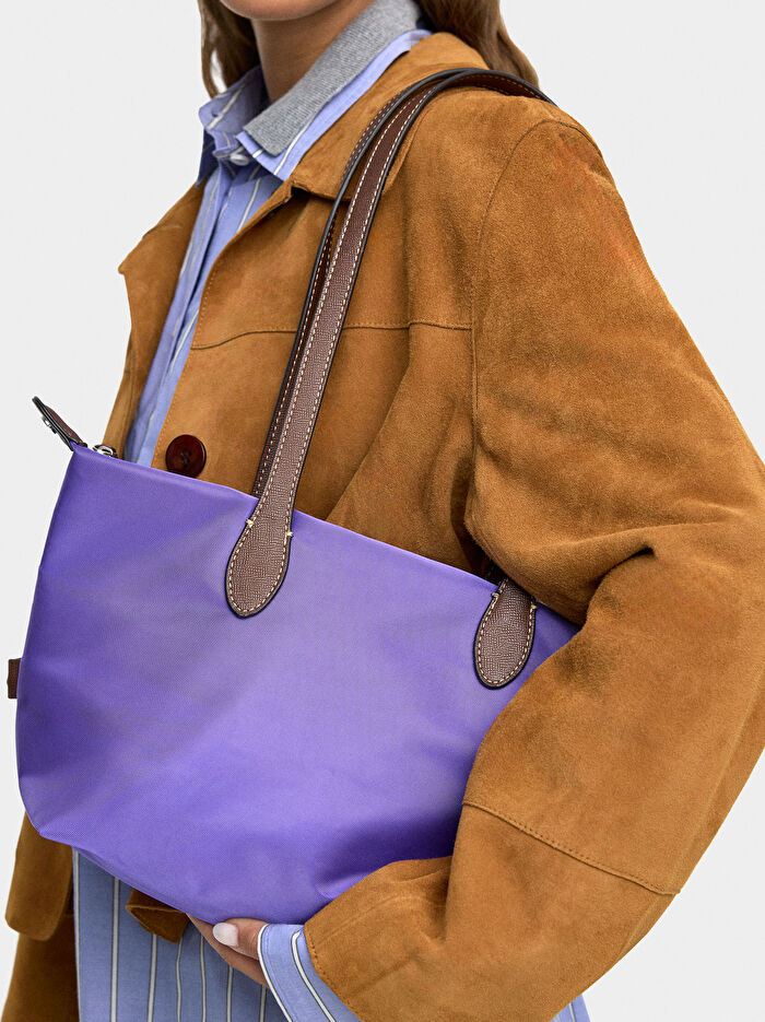 Teknik Kumaş Shopper Çanta S