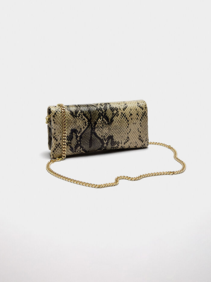 Hayvan Desenli Parti Çantası