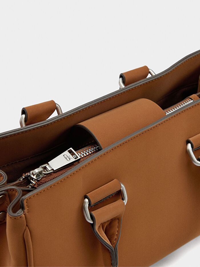 Yumuşak Dokulu Tote Çanta