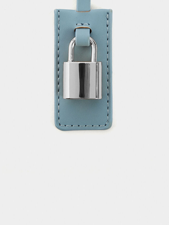 Çıkarılabilir Charm'lı Tote Çanta