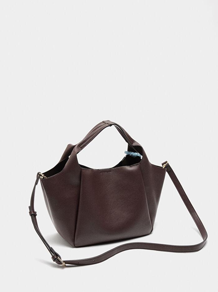 Çıkarılabilir Charm'lı Tote Çanta