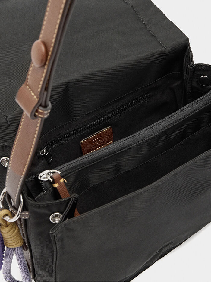 Teknik Kumaş Çapraz Askılı Çanta S