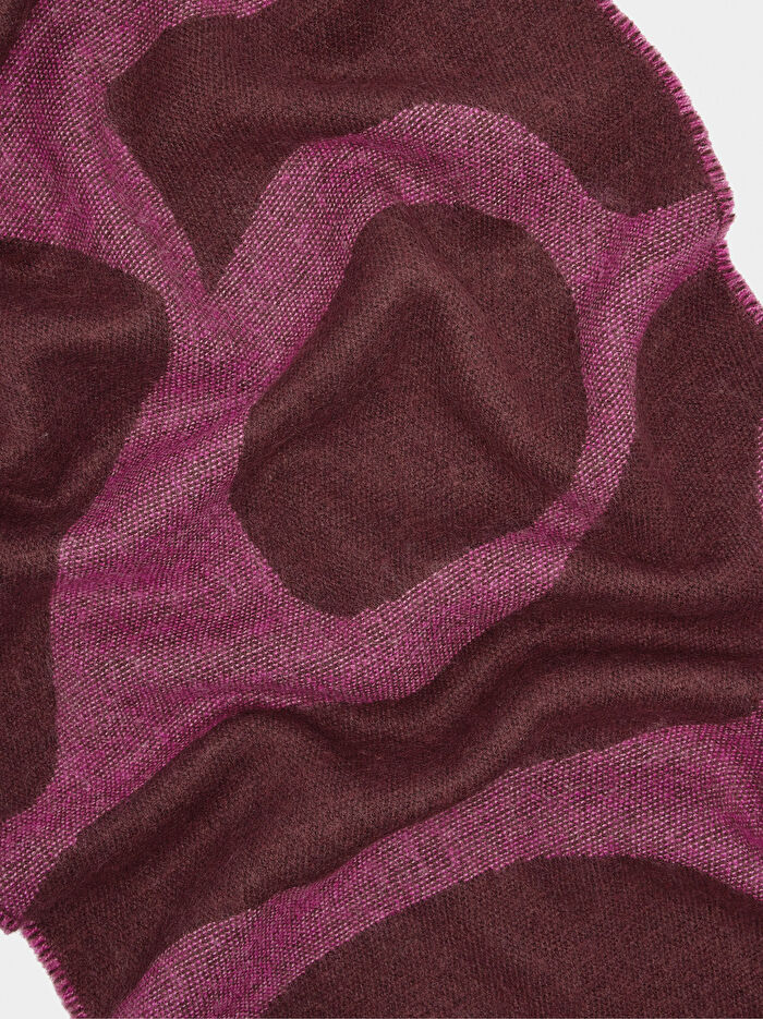 Püsküllü Jakarlı Atkı