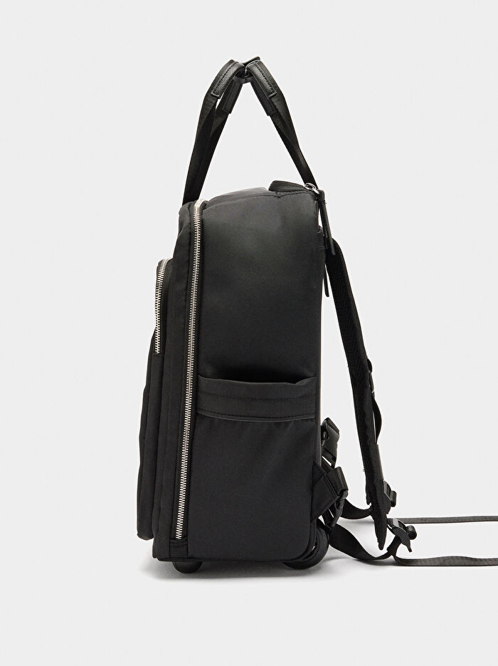 Tekerlekli Teknik Kumaş Sırt Çantası