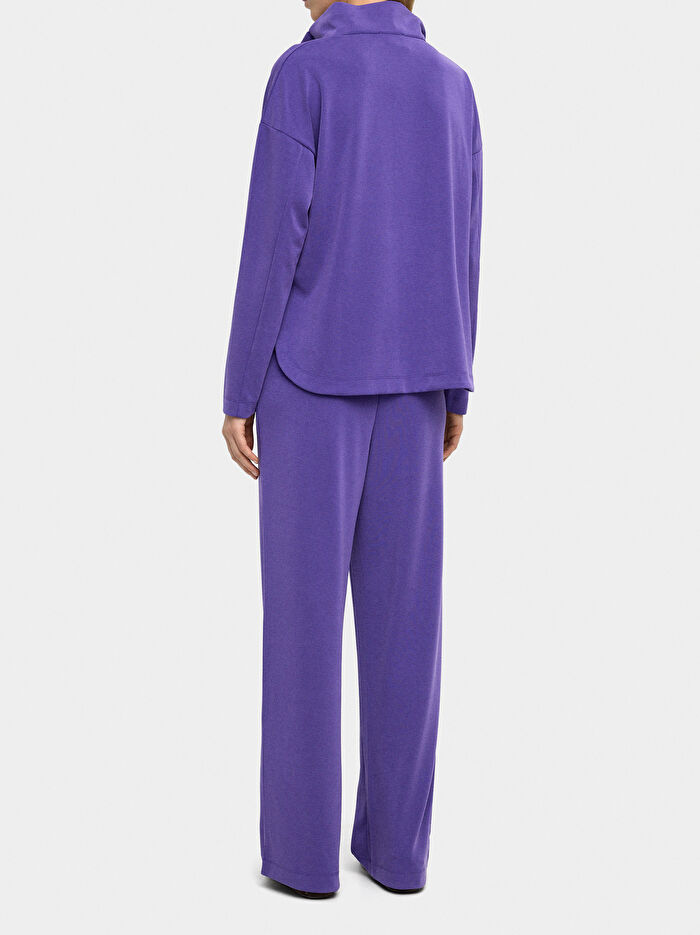 Elastik Bel Yumuşak Dokulu Pantolon