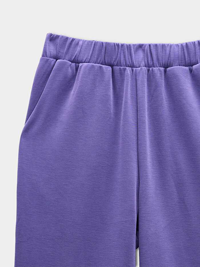 Elastik Bel Yumuşak Dokulu Pantolon