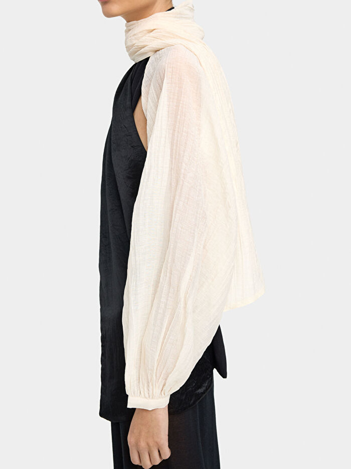 Büzgülü Kısa Bluz