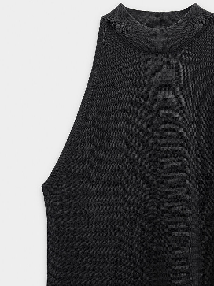 Asimetrik Örme Elbise