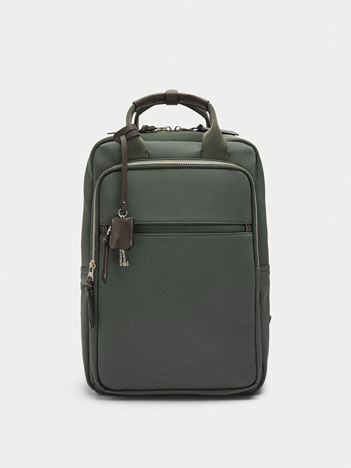 Teknik Kumaş 13 İnç Laptop Sırt Çantası