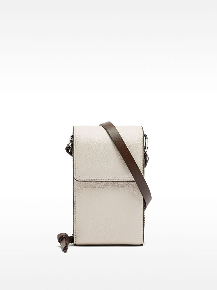 Mıknatıs Kapaklı Telefon Çantası