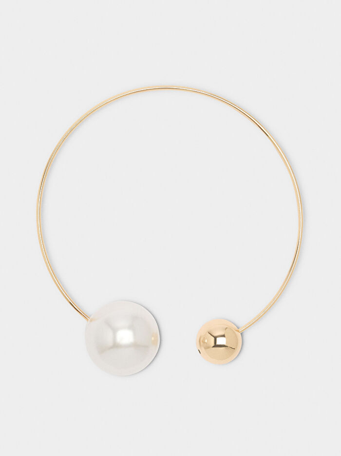 Küre ve İncili Kolye