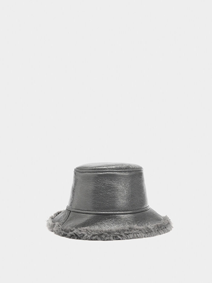Parlak Bucket Şapka