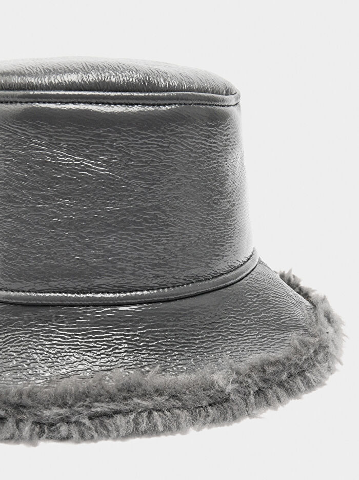 Parlak Bucket Şapka